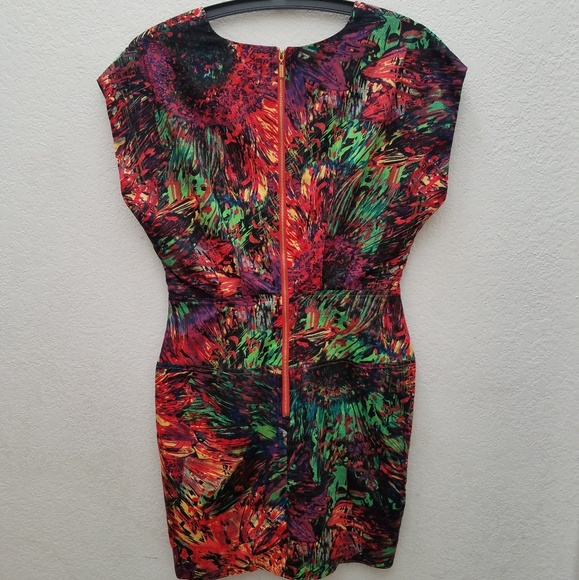 Ark & Co Beautiful Colorful Sheath Dress - Picture 4 of 4